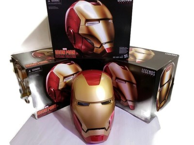 hasbro marvel legends iron man electronic helmet